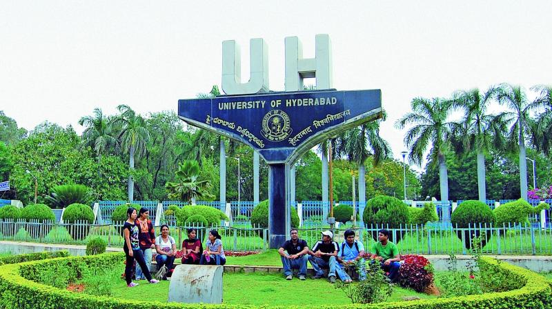University of Hyderabad again ranks among top ten Indian universities