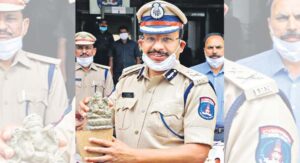 Eco-friendly Seed Ganesha launched by Cyberabad CP