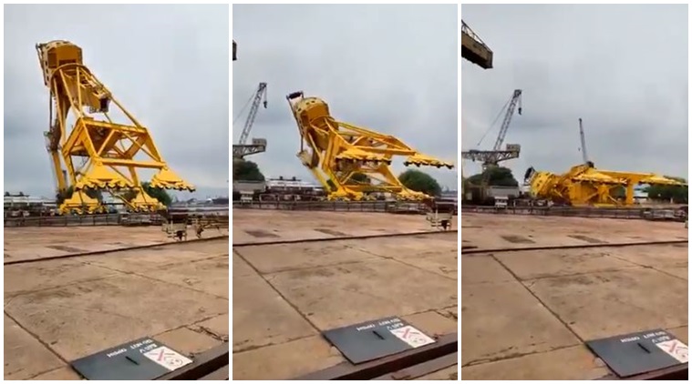 VIZAG CRANE ACCIDENT