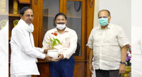 Parthasarathi assumes charge as Telangana State Election Commissioner