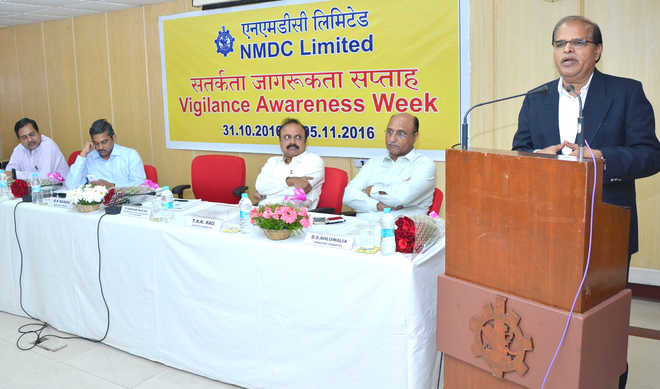 Observance of Vigilance Awareness Week-2020 at NMDC