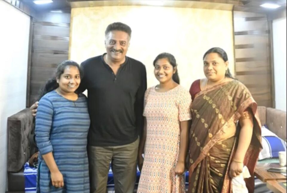 Prakash Raj,West Godavari student