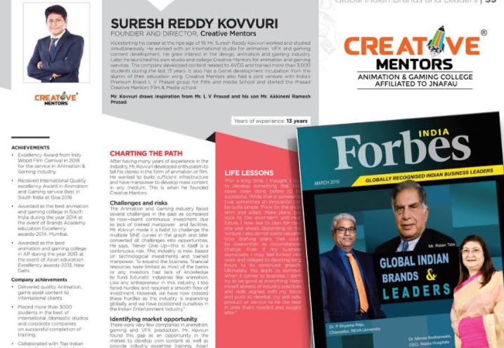 Forbes entrepreneur Suresh Reddy
