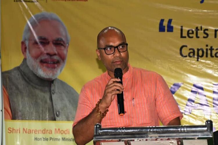 MP ARAVIND,BJP OFFICES
