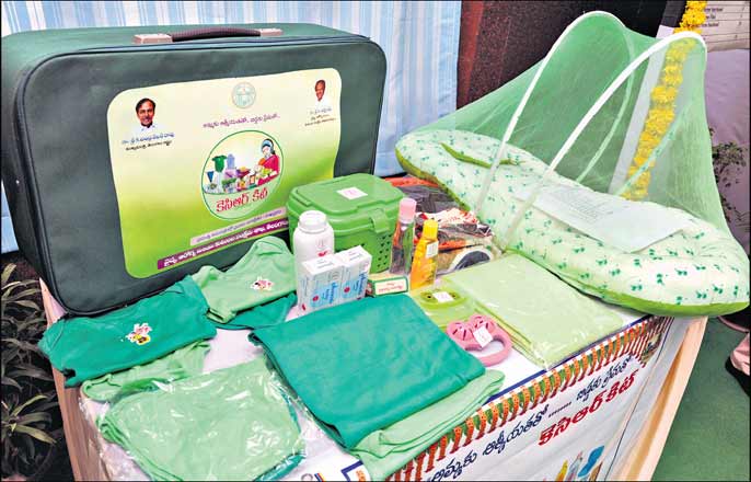 Normal deliveries go up due to KCR kits scheme in Telangana