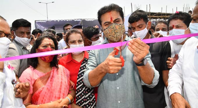 KTR started RUB, bats to spend Rs 3705 Cr for amenities
